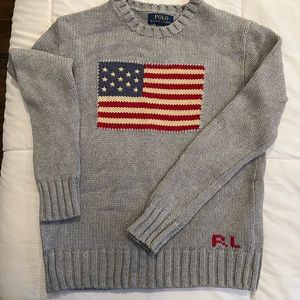 Polo raffle boys sweater in  gray